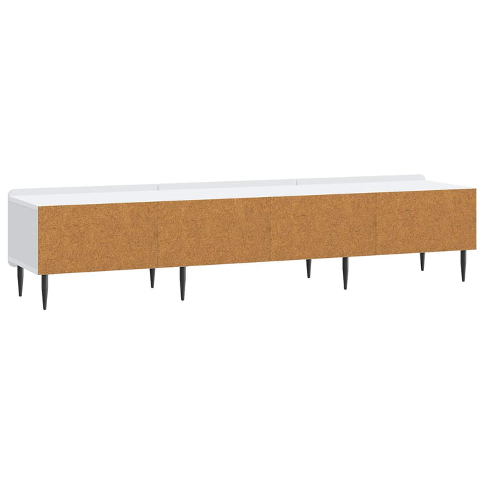Cabinet TV cu sertar Alb 147 x 34,5 x 32 cm Lemn prelucrat - WALTI WALTI