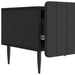 Cabinet TV cu sertar Negru 147 x 34,5 x 32 cm Lemn prelucrat - WALTI WALTI