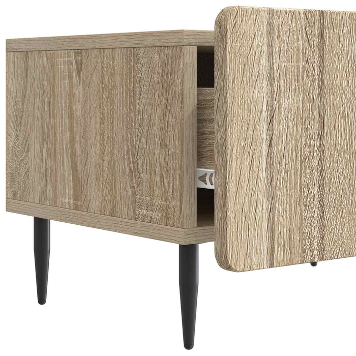 Cabinet TV Stejar Sonoma 147 x 34,5 x 32 cm Lemn prelucrat - WALTI WALTI