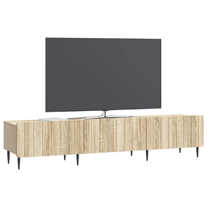 Cabinet TV Stejar Sonoma 147 x 34,5 x 32 cm Lemn prelucrat - WALTI WALTI