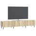 Cabinet TV Stejar Sonoma 147 x 34,5 x 32 cm Lemn prelucrat - WALTI WALTI