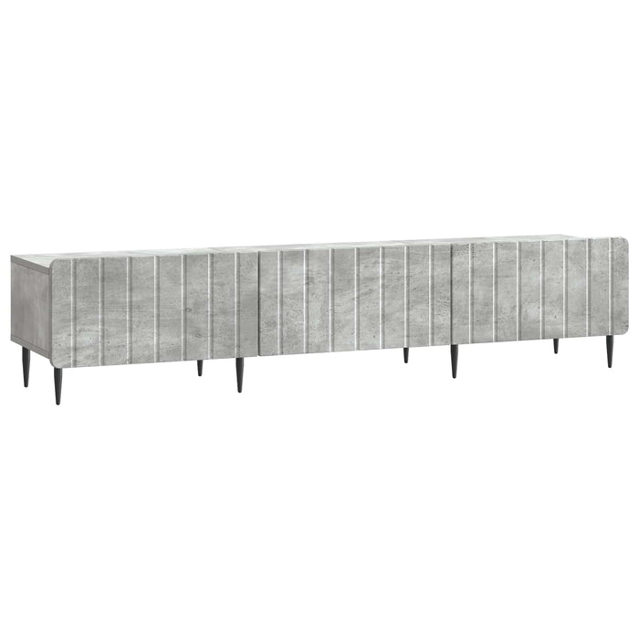 Cabinet TV Gri Beton 147 x 34,5 x 32 cm Lemn prelucrat - WALTI WALTI
