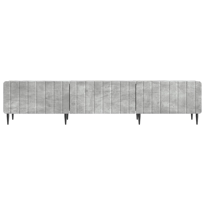 Cabinet TV Gri Beton 147 x 34,5 x 32 cm Lemn prelucrat - WALTI WALTI