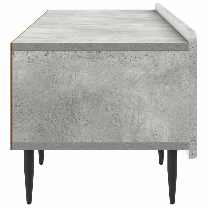 Cabinet TV Gri Beton 147 x 34,5 x 32 cm Lemn prelucrat - WALTI WALTI
