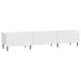 Cabinet TV Alb foarte lucios 147 x 34,5 x 32 cm Lemn prelucrat - WALTI WALTI