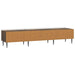 Cabinet TV Stejar fumuriu 147 x 34,5 x 32 cm Lemn prelucrat - WALTI WALTI