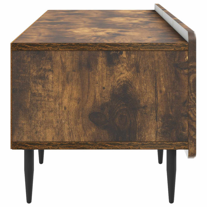 Cabinet TV Stejar fumuriu 147 x 34,5 x 32 cm Lemn prelucrat - WALTI WALTI