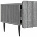 Cabinet TV Sonoma gri 147 x 34,5 x 32 cm Lemn prelucrat - WALTI WALTI