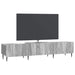 Cabinet TV Sonoma gri 147 x 34,5 x 32 cm Lemn prelucrat - WALTI WALTI