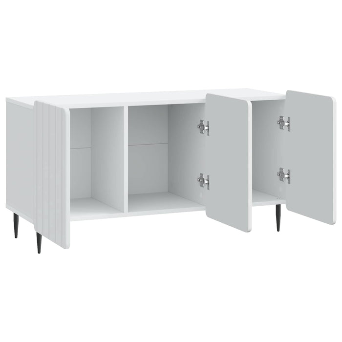 Cabinet TV Alb 99 x 34,5 x 52 cm Lemn prelucrat - WALTI WALTI