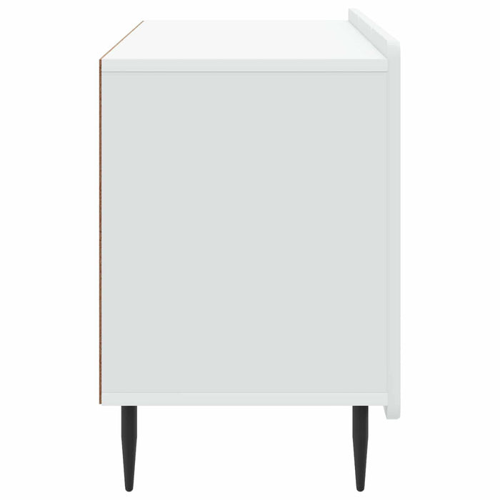 Cabinet TV Alb 99 x 34,5 x 52 cm Lemn prelucrat - WALTI WALTI