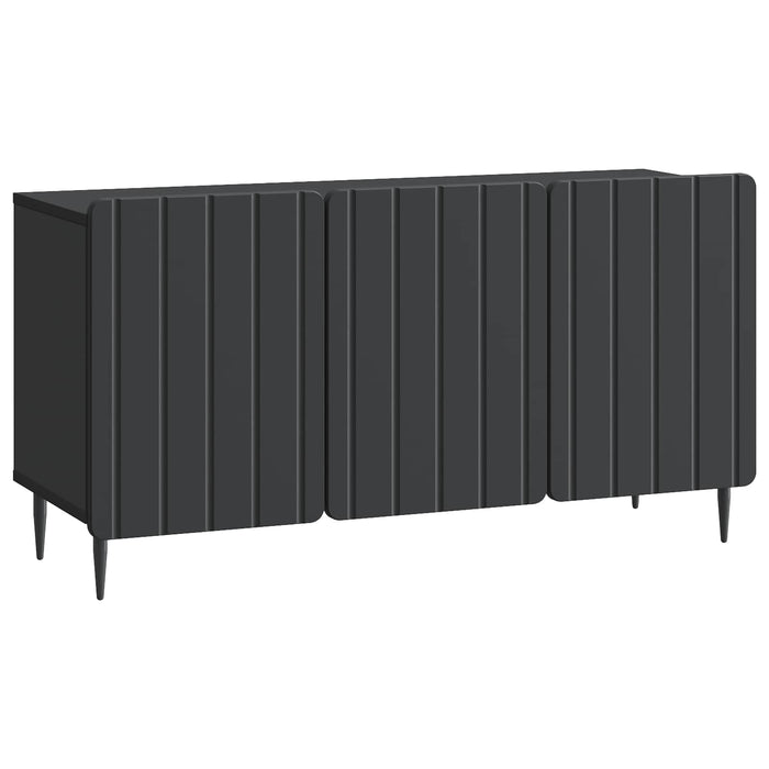 Cabinet TV Negru 99 x 34,5 x 52 cm Lemn prelucrat - WALTI WALTI