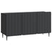 Cabinet TV Negru 99 x 34,5 x 52 cm Lemn prelucrat - WALTI WALTI