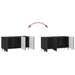 Cabinet TV Negru 99 x 34,5 x 52 cm Lemn prelucrat - WALTI WALTI