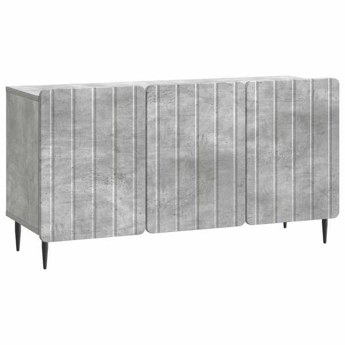 Cabinet TV Gri Beton 99 x 34,5 x 52 cm Lemn prelucrat - WALTI WALTI
