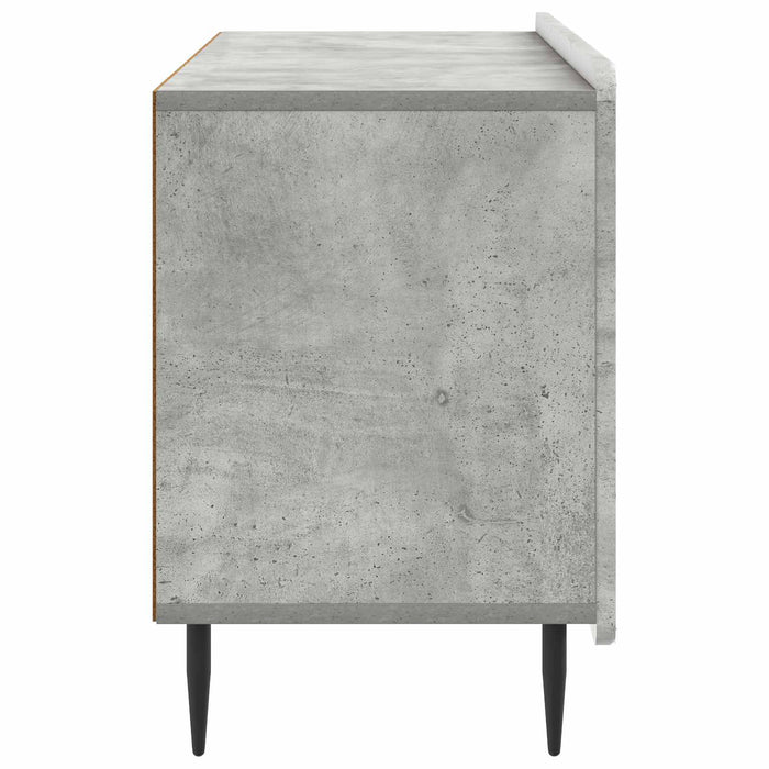 Cabinet TV Gri Beton 99 x 34,5 x 52 cm Lemn prelucrat - WALTI WALTI