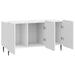 Cabinet TV Alb foarte lucios 99 x 34,5 x 52 cm Lemn prelucrat - WALTI WALTI