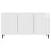 Cabinet TV Alb foarte lucios 99 x 34,5 x 52 cm Lemn prelucrat - WALTI WALTI