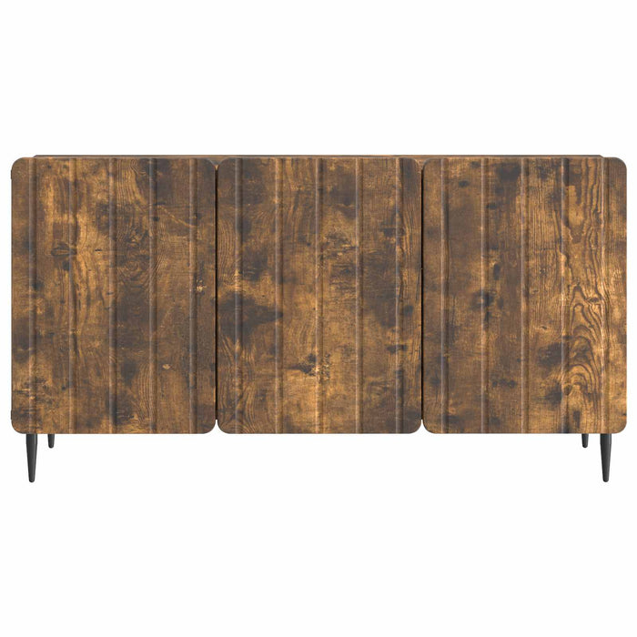 Cabinet TV Stejar fumuriu 99 x 34,5 x 52 cm Lemn prelucrat - WALTI WALTI
