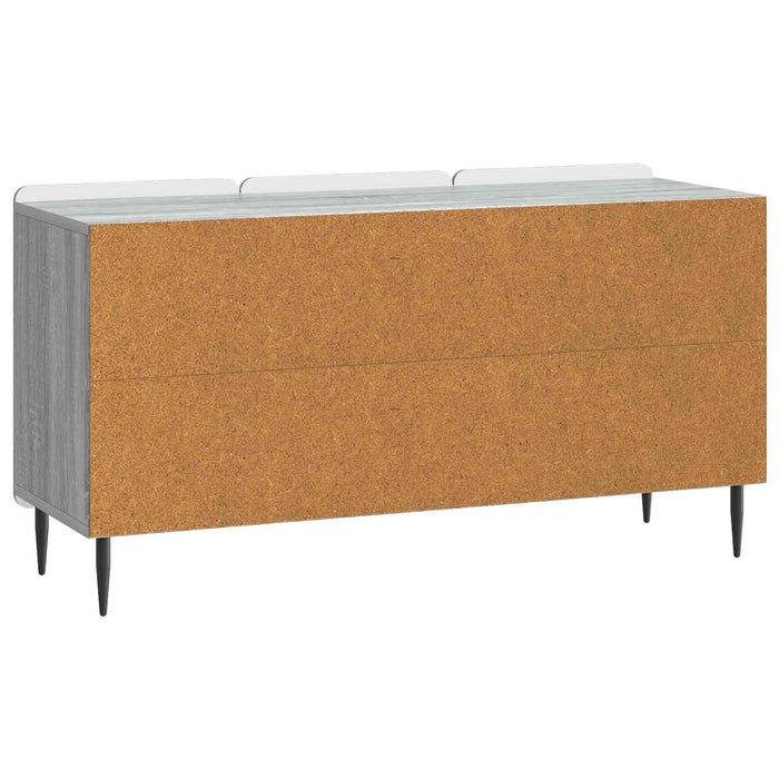 Cabinet TV Sonoma gri 99 x 34,5 x 52 cm Lemn prelucrat - WALTI WALTI
