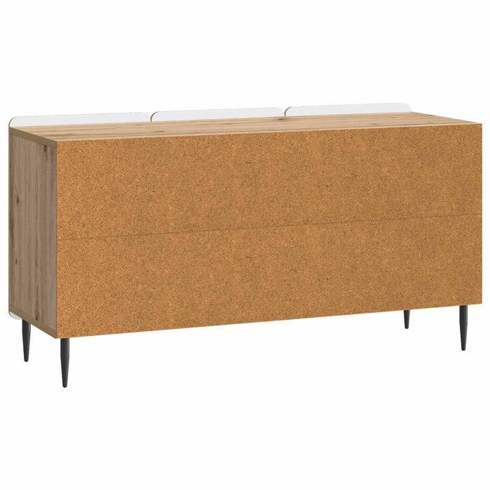 Cabinet TV Stejar Artizanal 99 x 34,5 x 52 cm Lemn prelucrat - WALTI WALTI