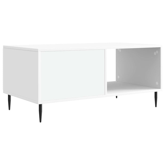 Masă de cafea Alb 90 x 50 x 40 cm Lemn prelucrat - WALTI WALTI