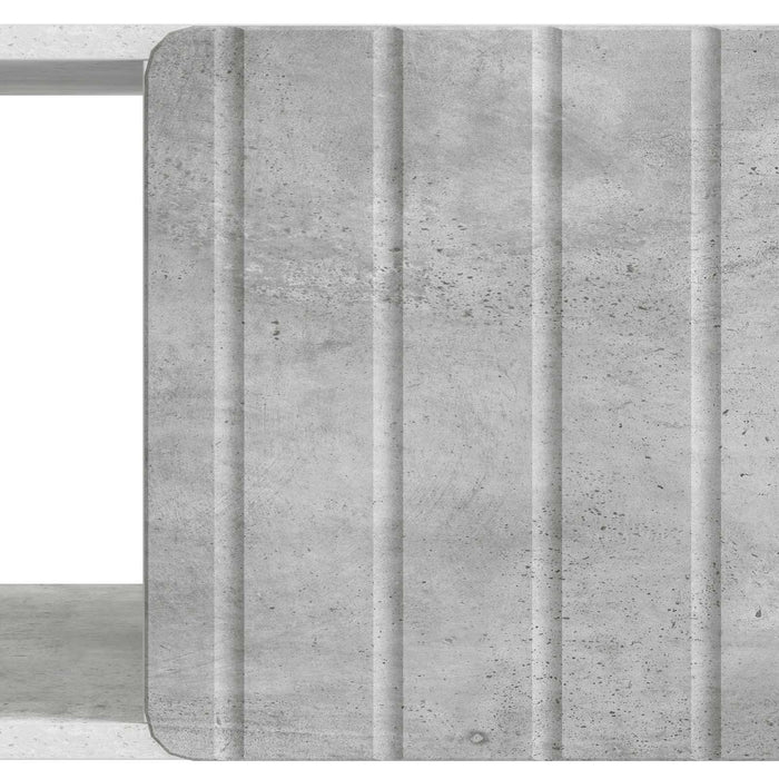 Masă de cafea Gri Beton 90 x 50 x 40 cm Lemn prelucrat - WALTI WALTI