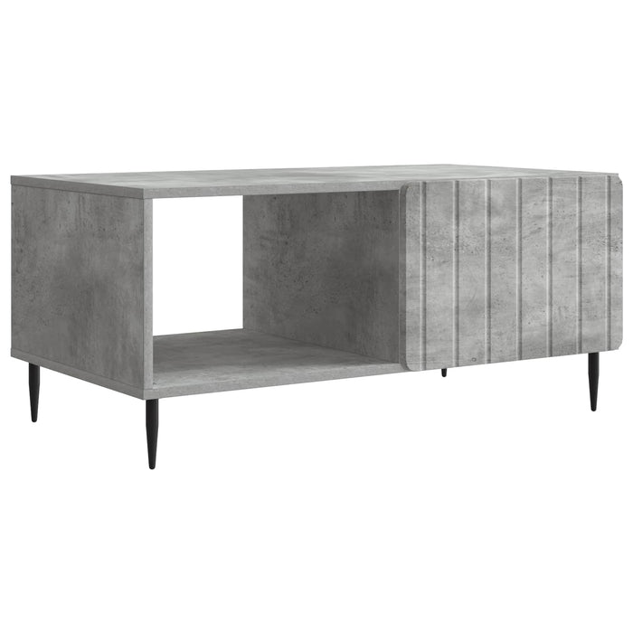 Masă de cafea Gri Beton 90 x 50 x 40 cm Lemn prelucrat - WALTI WALTI
