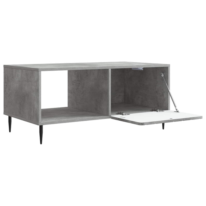 Masă de cafea Gri Beton 90 x 50 x 40 cm Lemn prelucrat - WALTI WALTI