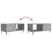 Masă de cafea Gri Beton 90 x 50 x 40 cm Lemn prelucrat - WALTI WALTI