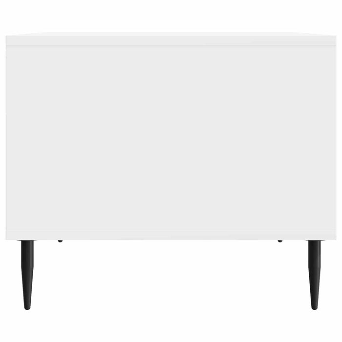 Masă de cafea Alb foarte lucios 90 x 50 x 40 cm Lemn prelucrat - WALTI WALTI
