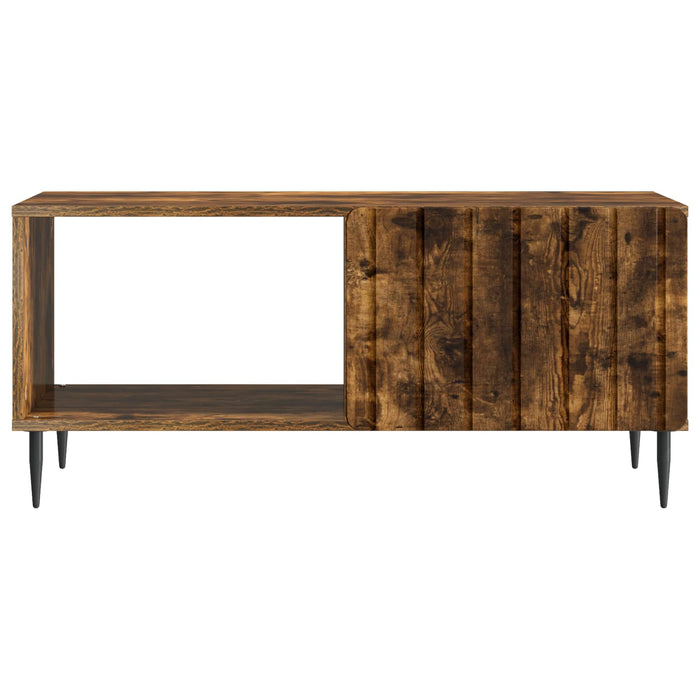 Masă de cafea Stejar fumuriu 90 x 50 x 40 cm Lemn prelucrat - WALTI WALTI