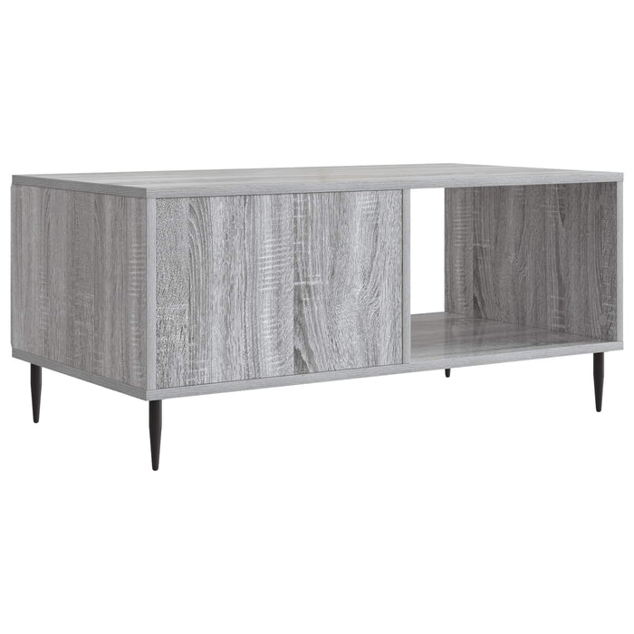 Masă de cafea Sonoma gri 90 x 50 x 40 cm Lemn prelucrat - WALTI WALTI