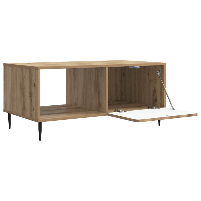 Masă de cafea Stejar Artizanal 90 x 50 x 40 cm Lemn prelucrat - WALTI WALTI