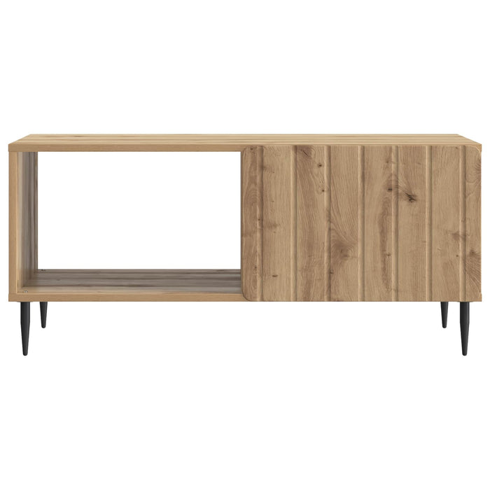 Masă de cafea Stejar Artizanal 90 x 50 x 40 cm Lemn prelucrat - WALTI WALTI