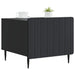 Masă de cafea cu sertar Negru 49 x 50 x 42 cm Lemn prelucrat - WALTI WALTI