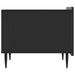 Masă de cafea cu sertar Negru 49 x 50 x 42 cm Lemn prelucrat - WALTI WALTI