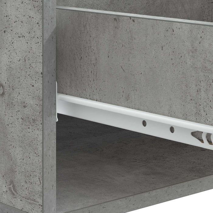Masă de cafea Gri Beton 49 x 50 x 42 cm Lemn prelucrat - WALTI WALTI