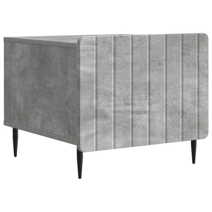 Masă de cafea Gri Beton 49 x 50 x 42 cm Lemn prelucrat - WALTI WALTI