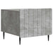 Masă de cafea Gri Beton 49 x 50 x 42 cm Lemn prelucrat - WALTI WALTI