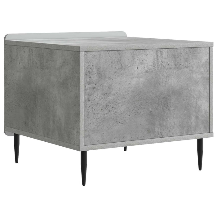 Masă de cafea Gri Beton 49 x 50 x 42 cm Lemn prelucrat - WALTI WALTI