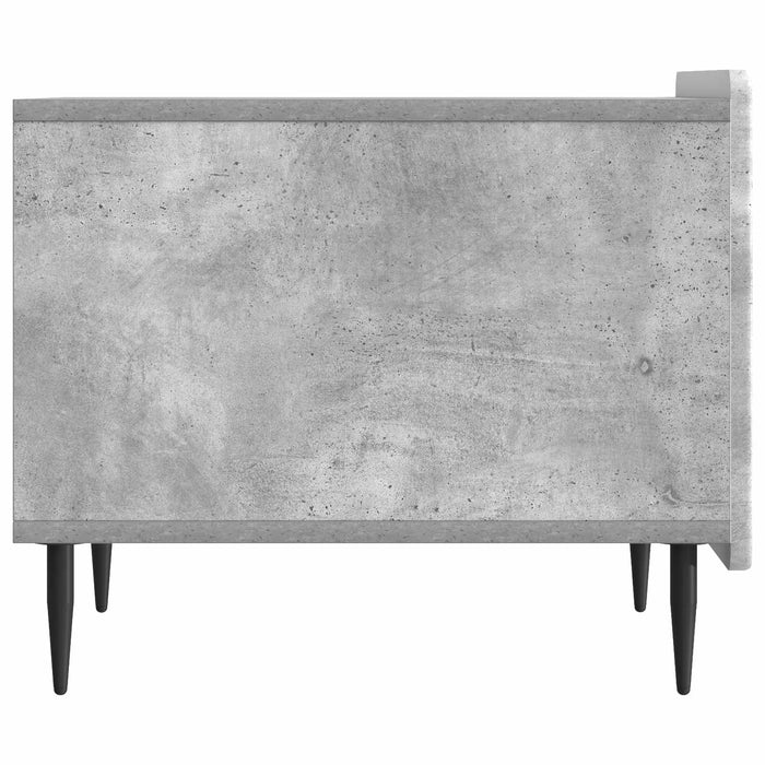 Masă de cafea Gri Beton 49 x 50 x 42 cm Lemn prelucrat - WALTI WALTI