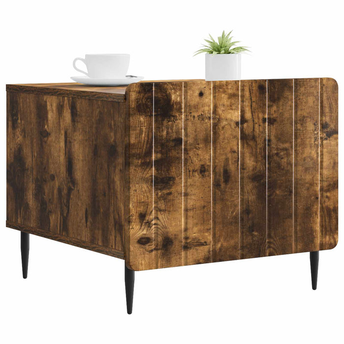 Masă de cafea Stejar fumuriu 49 x 50 x 42 cm Lemn prelucrat - WALTI WALTI