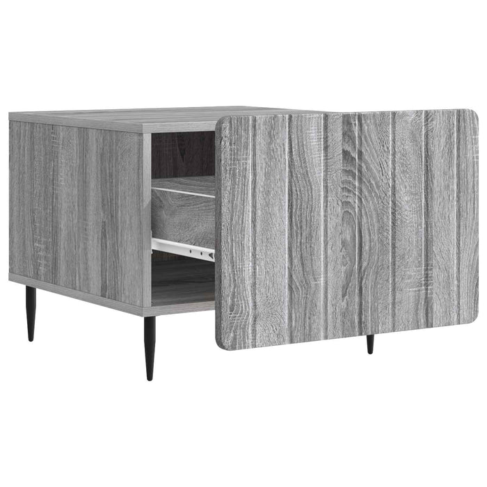 Masă de cafea Sonoma gri 49 x 50 x 42 cm Lemn prelucrat - WALTI WALTI