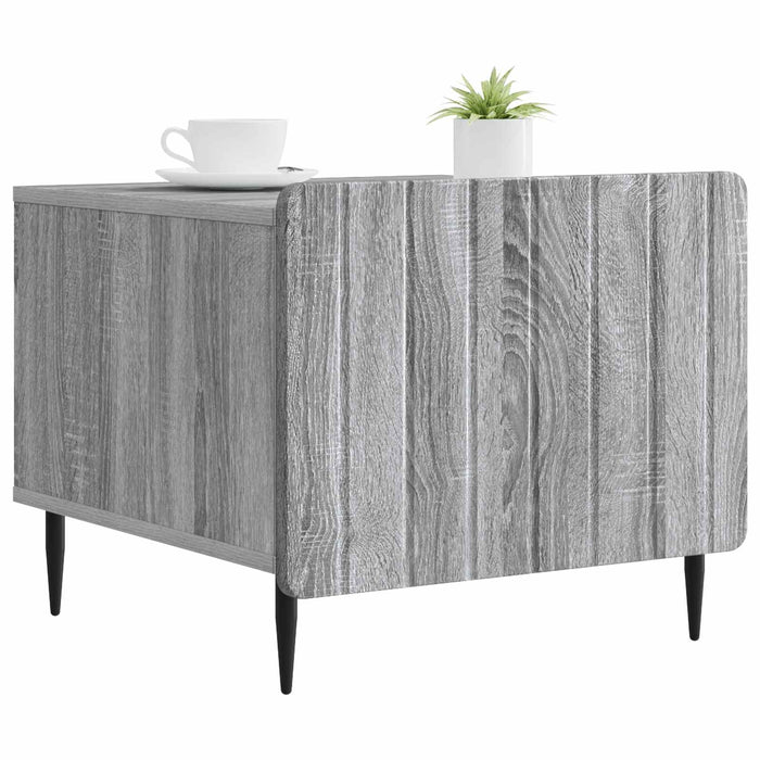 Masă de cafea Sonoma gri 49 x 50 x 42 cm Lemn prelucrat - WALTI WALTI