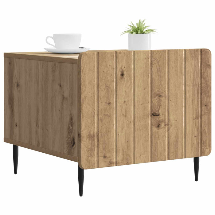 Masă de cafea Stejar Artizanal 49 x 50 x 42 cm Lemn prelucrat - WALTI WALTI