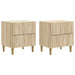 Dulap de noapte cu sertar 2 pcs Stejar Sonoma 43 x 34,5 x 48 cm - WALTI WALTI