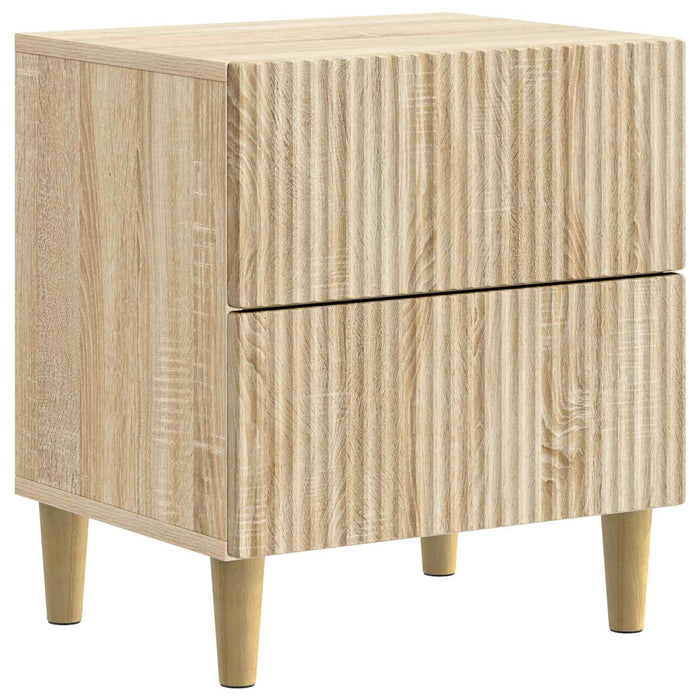 Dulap de noapte cu sertar 2 pcs Stejar Sonoma 43 x 34,5 x 48 cm - WALTI WALTI