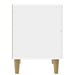 Dulap de noapte cu sertar Alb foarte lucios 43 x 34,5 x 48 cm - WALTI WALTI