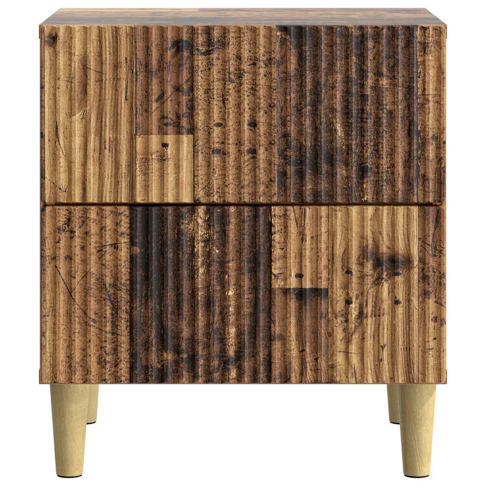 Dulap de noapte Lemn vechi 43 x 34,5 x 48 cm Lemn prelucrat - WALTI WALTI